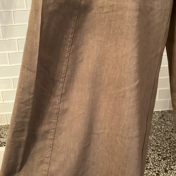 Babaton linen wide crop pants - Picture 4 of 5